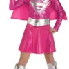 Girls Pink Supergirl Costume -Hot Sale Cosyumes Store lrgscale882751b
