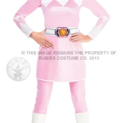 Female Pink Ranger Mighty Morphin Costume