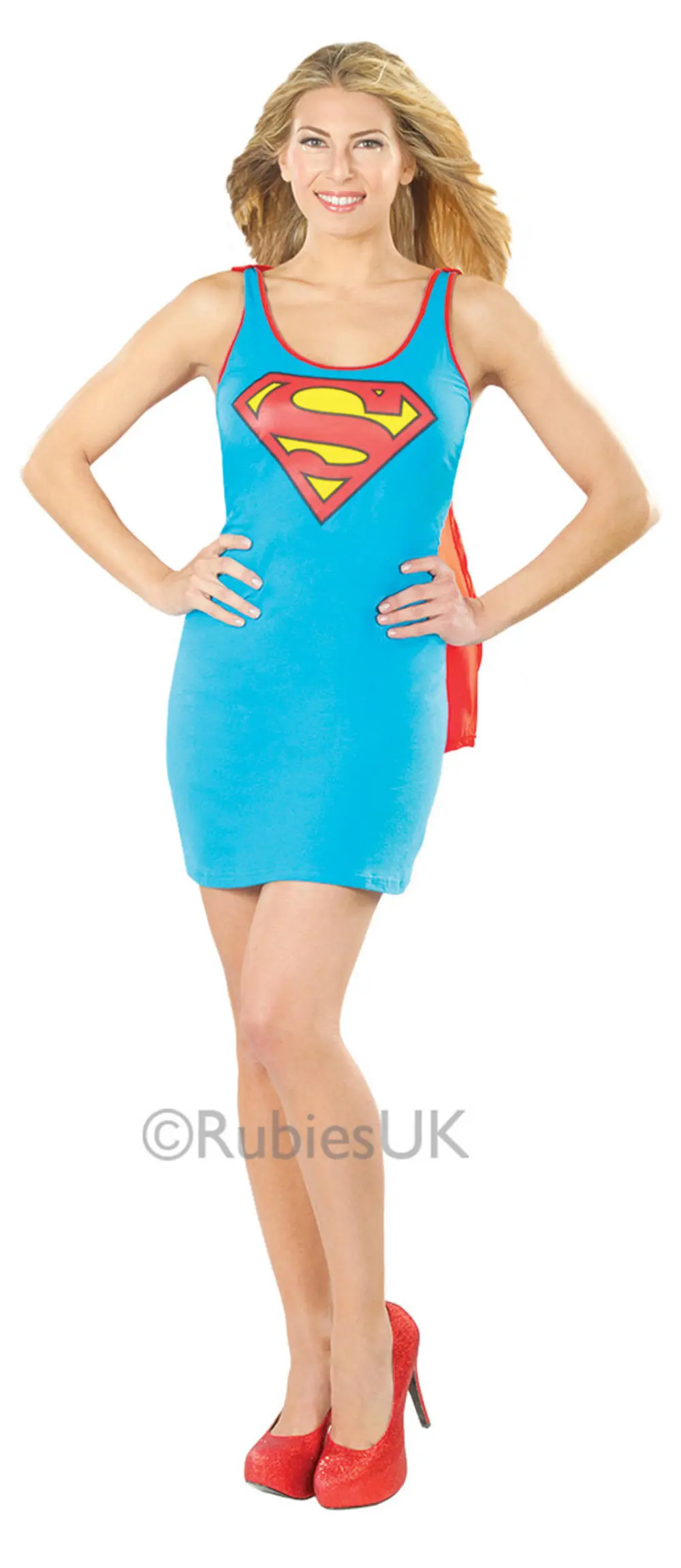 Supergirl Tank Dress Costume 3 Supergirl Tank Dress Costume