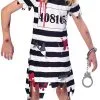 Zombie Convict Girls Costume