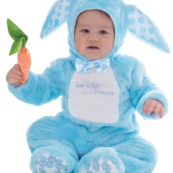 Little Wabbit Blue Baby Costume