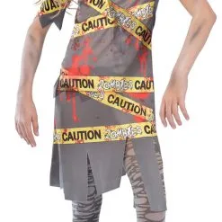 Caution Zombie Girls Costume