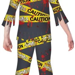 Caution Zombie Boys Costume