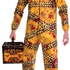 Quarantine Zombie Mens Costume