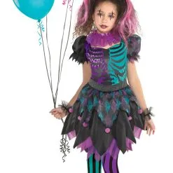 Haunted Harlequin Girls Costume