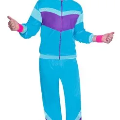 Mens 80s Shell Suit Costume