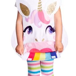 Unicorn Tabard Girls Costume