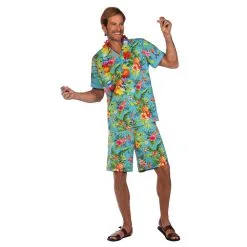 Mens Blue Hawaii Set -Hot Sale Cosyumes Store lrgscale9908728 2M201