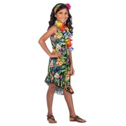 Girls Black Hawaii Dress -Hot Sale Cosyumes Store lrgscale9911417202