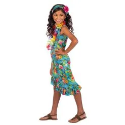Girls Blue Hawaii Dress -Hot Sale Cosyumes Store lrgscale9911421202