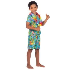 Kids Blue Hawaii Set -Hot Sale Cosyumes Store lrgscale9911433202