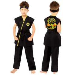 Kids Cobra Kai Gi Costume -Hot Sale Cosyumes Store lrgscale9912052 5203