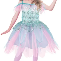 Aqua Fairy Girls Costume