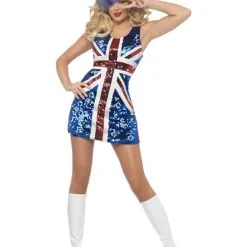 Union Jack Bling Dress -Hot Sale Cosyumes Store lrgscaleBLING