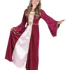 Renaissance Queen Girls Costume