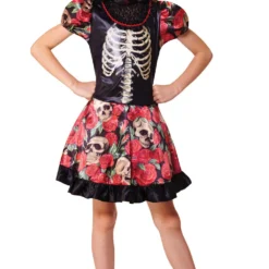 Day Of The Dead Girls Fancy Dress
