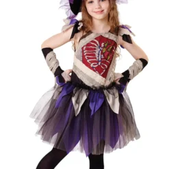 Zombie Witch Girls Costume