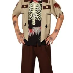 Skeleton Sheriff Boys Costume