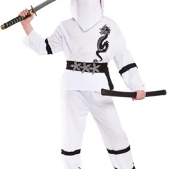 White Power Ninja Costume