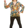 Retro Hippie Shirt Kids Accessory -Hot Sale Cosyumes Store lrgscaleEB 4126