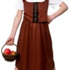 Tudor Peasant Girl Costume -Hot Sale Cosyumes Store lrgscaleEG 3571b