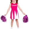 Pink Girls Cheerleader Costume -Hot Sale Cosyumes Store lrgscaleEG 3605