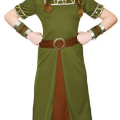 Viking Princess Girls Costume