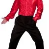 Mens Red Disco Ruffle Shirt -Hot Sale Cosyumes Store lrgscaleEM 3052