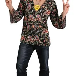Groovy Hippie Shirt Costume -Hot Sale Cosyumes Store lrgscaleEM 3150