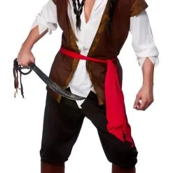 Mens Caribbean Pirate Costume