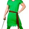 Mens Lost Boy, Elf, Robin Hood Costume -Hot Sale Cosyumes Store lrgscaleEM 3210