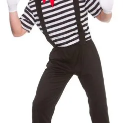 Mime Artist Mens Costume