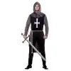 Mens Medieval Black Knight Costume -Hot Sale Cosyumes Store lrgscaleEM 3274