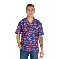 Mens GB Hawaiian Shirt Costume