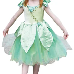 Forest Leaf Fairy Girls Costume