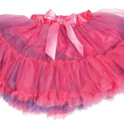 Cerise/Violet Frothy Tutu Girls Costume Accessory