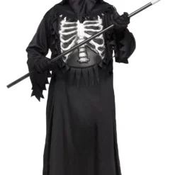 Boys Glow Chest Reaper Costume -Hot Sale Cosyumes Store lrgscaleFW 113582