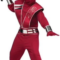 Red Fire Lord Mirror Ninja Costume