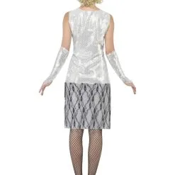 Silver Flapper Fancy Dress -Hot Sale Cosyumes Store lrgscaleFlapper 4