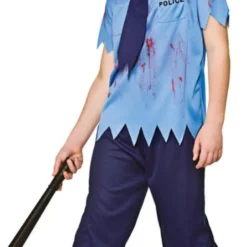 Zombie Cop Boys Costume