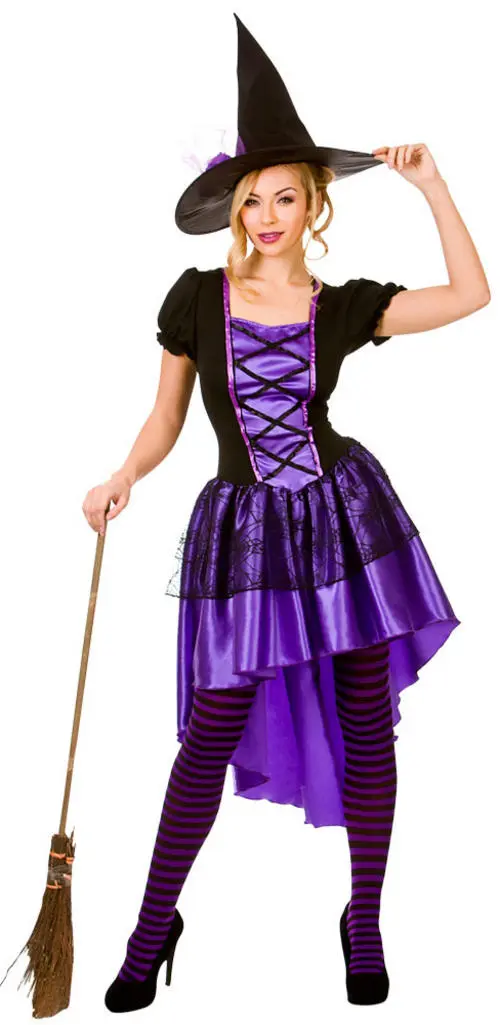 Ladies Glamorous Witch Costume 4 Ladies Glamorous Witch Costume - Image 2