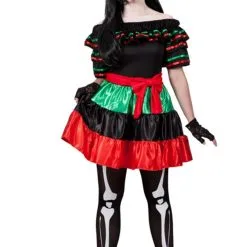 Mexican Day Of The Dead Ladies Costume