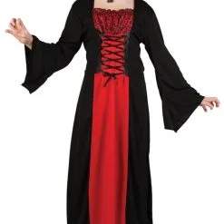 Girls Vampiress Halloween Costume