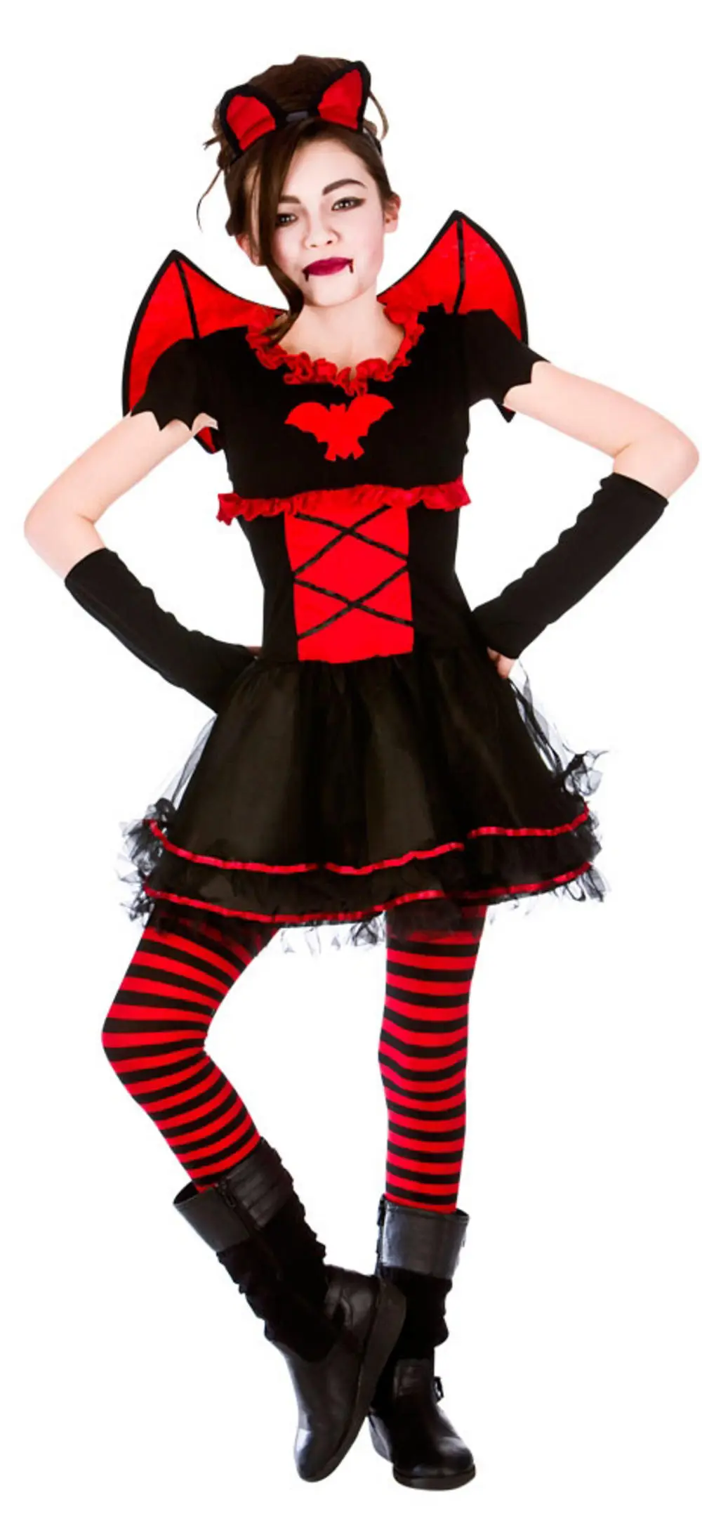 Girls Little Vamparina Costume 3 Girls Little Vamparina Costume