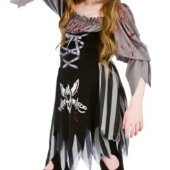 Girls Zombie Ghost Pirate Costume -Hot Sale Cosyumes Store lrgscaleHG 6044