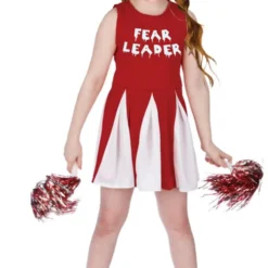 Fear Leader Girls Zombie Costume