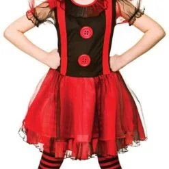 Freaky Clown Girls Costume