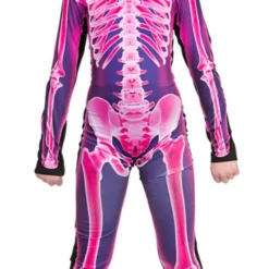 Pink X-Ray Jumpsuit Girls Costume
