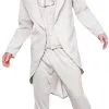 Ghastly Ghost Groom Mens Costume -Hot Sale Cosyumes Store lrgscaleHM 5537