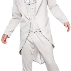 Ghastly Ghost Groom Mens Costume